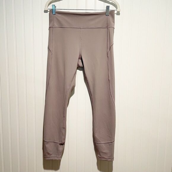 Lululemon In Movement Tight Everlux Dark Chrome Size 10 - Picture 2 of 8
